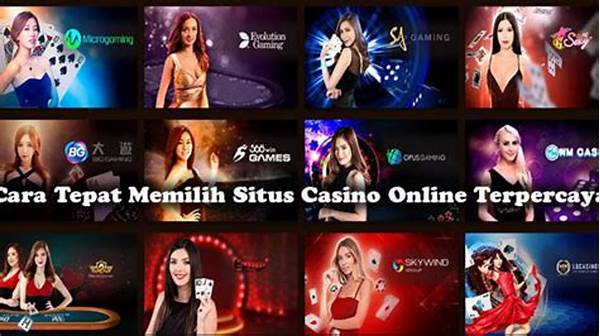 Tips Memilih Kasino Online Terpercaya